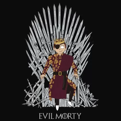 Camiseta Evil Morty Throne