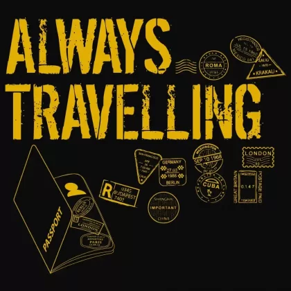 Camiseta Always Travelling