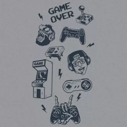 Camiseta Game Over