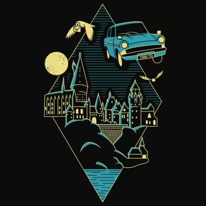 Camiseta Hogwarts