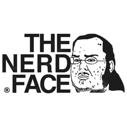 Camiseta The Nerd Face