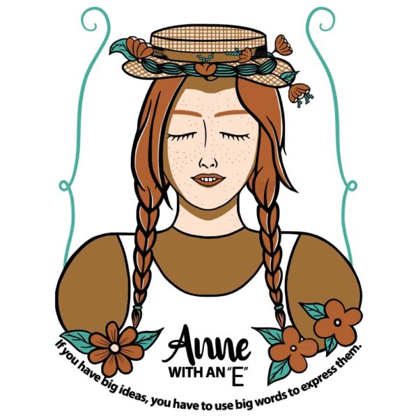 Camiseta Anne with an E